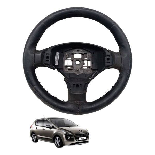 Volante Direção Peugeot 3008 1.6 2011 Detalhe