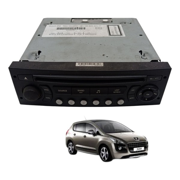 Radio Automotivo Peugeot 3008 1.6 2011