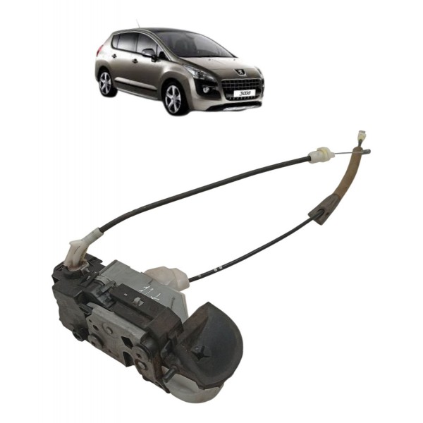 Fechadura Porta Traseira Esquerda Peugeot 3008 2011