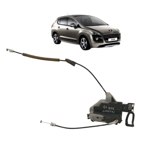 Fechadura Porta Dianteira Direita Peugeot 3008 2011