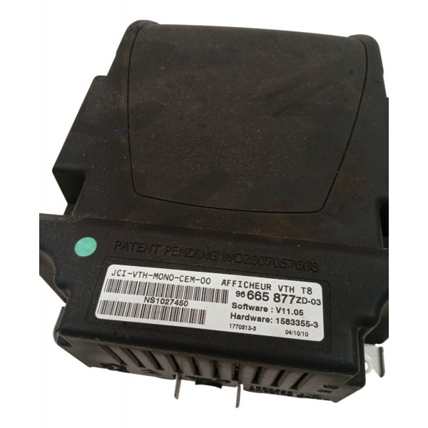 Módulo Central Velocidade Peugeot 3008 2011