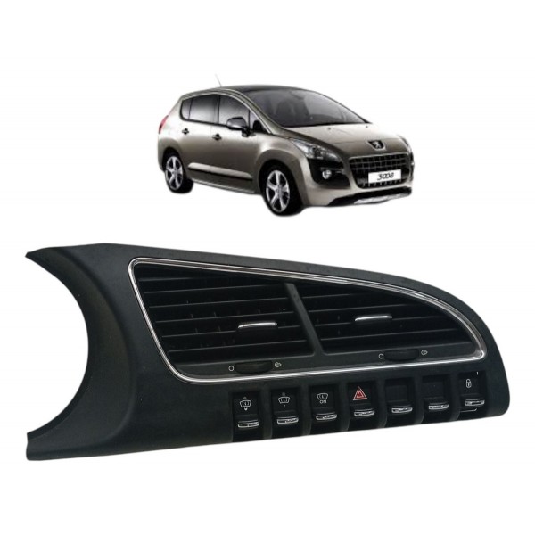 Comando Botão Alerta Trava Difusores Peugeot 3008 1.6 2011