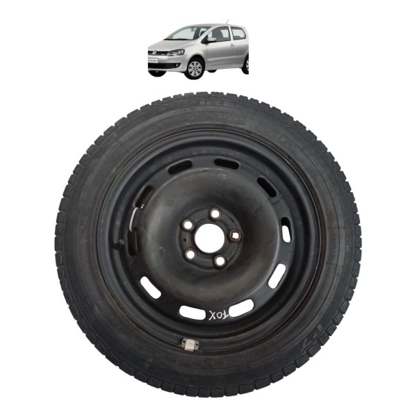 Roda Estepe Pneu 195/55r15 Volkswagen Fox