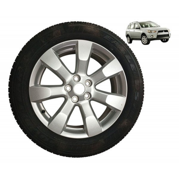 Roda Aro 18 Pneu 225/55r18 Mitsubishi Outlander 2010