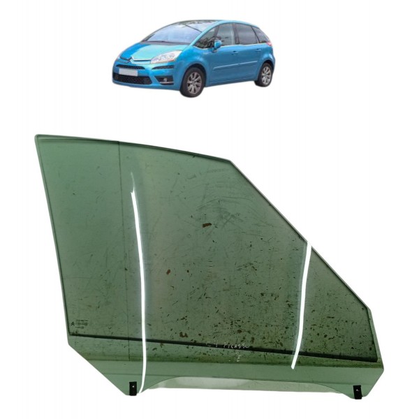 Vidro Porta Dianteiro Esquerdo Citroen C4 Picasso 2009