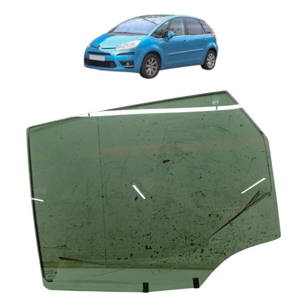Vidro Porta Traseiro Esquerdo Citroen C4 Picasso 2009