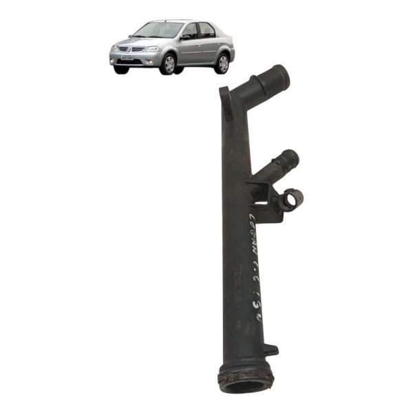 Tubo Cano Agua Motor Renault Logan 1.0 16v 2009