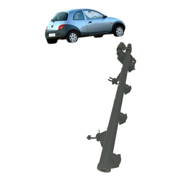 Flauta Bico Injetores Ford Fiesta Ka 1.6 2001 2002