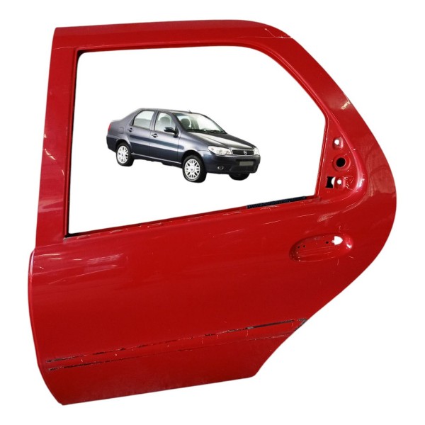 Porta Traseira Esquerda Fiat Palio Siena Fire 2005 2006