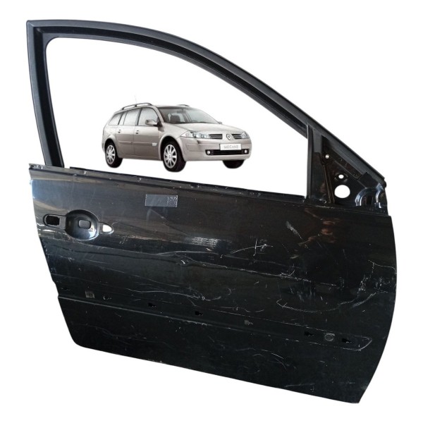 Porta Dianteira Direita Renault Megane 2010 Detalhes