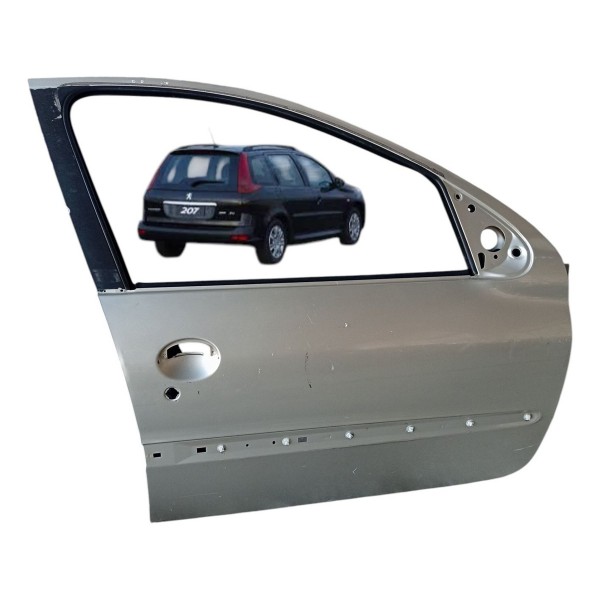 Porta Dianteira Direita Peugeot 207 Sw 2008 2009 2010 2011