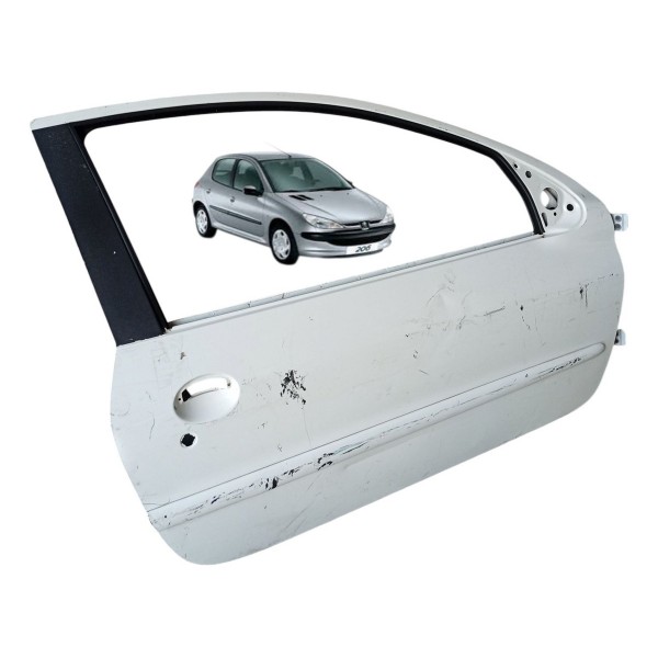 Porta Dianteira Direita Peugeot 206  Detalhes