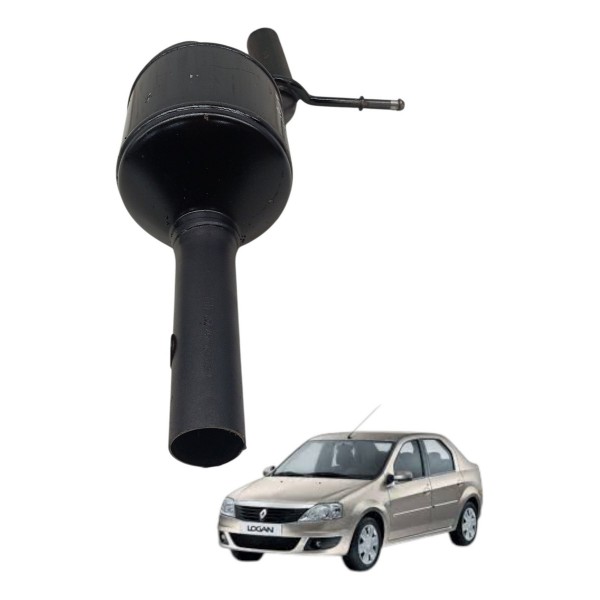 Silenciador Escape Renault Logan 1.6 2009