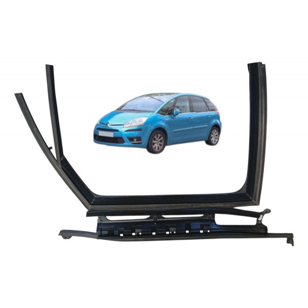 Kit Canaleta Traseiro Esquerdo Citroen C4 Picasso 2008