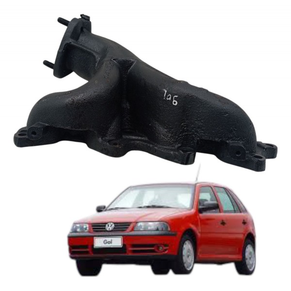 Coletor Escape Volkswagen Gol 1.0 G3 G4