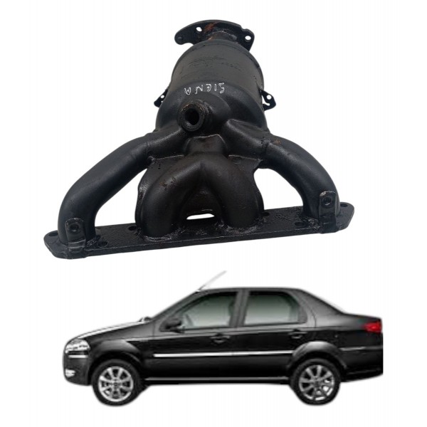 Coletor Escape Fiat Siena 1.0 8v 2008 2009 2010