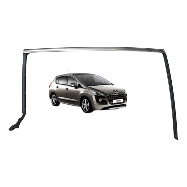 Guarnição Pestana Traseira Direita Peugeot 3008 2011 Detalhe