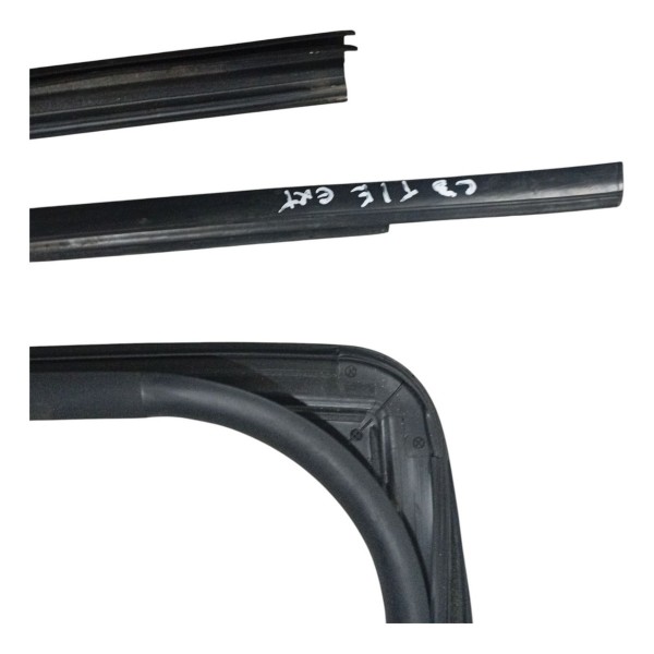 Kit Pestana Canaleta Traseira Esquerda Citroen C3 2018