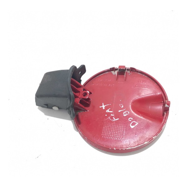 Portinhola Tampa Tanque Combustível Fiat Doblo 2007 Vermelho