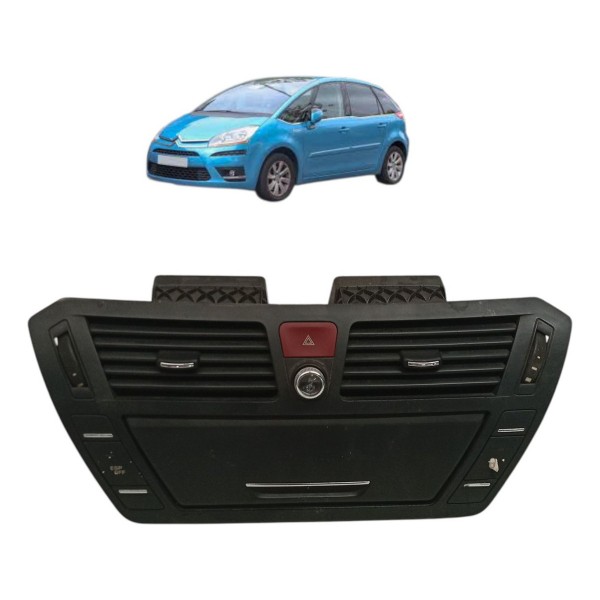 Moldura Difusor Ar Painel Central Citroen C4 Picasso 2009