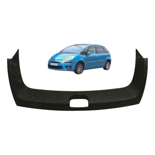 Moldura Acabamento Botão Freio Mão Citroen C4 Picasso 2009