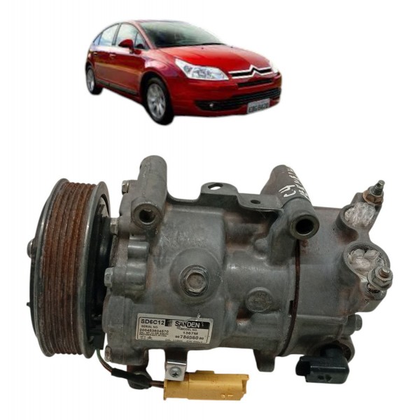 Compressor Ar Condiconado Citroen C4 Glx 1.6 2013