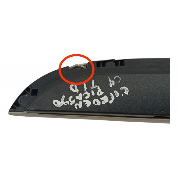 Cortina Traseira Direita Citroen C4 Picasso 2009 Detalhe