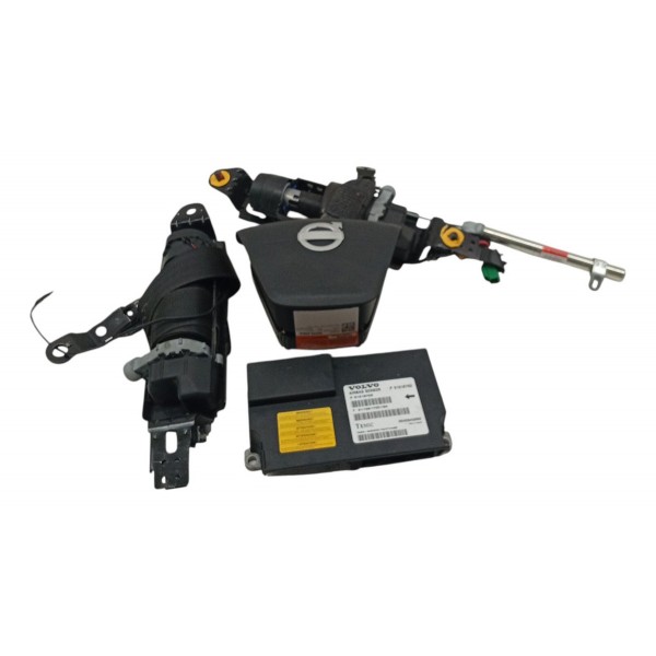 Kit Air Bag Bolsa Painel Volante Volvo Xc60 2.0 Confort