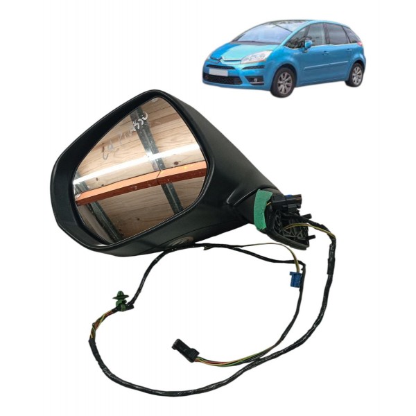Retrovisor Eletrico Esquerdo Citroen C4 Picasso 2009