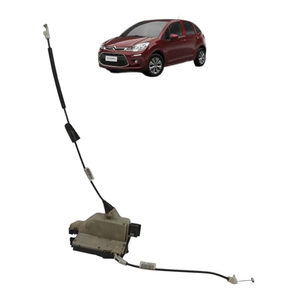 Fechadura Dianteira Direita Citroen C3 1.2 2018