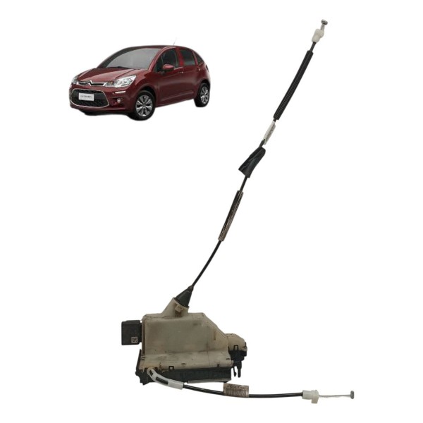 Fechadura Traseira Esquerda Citroen C3 1.2 2018