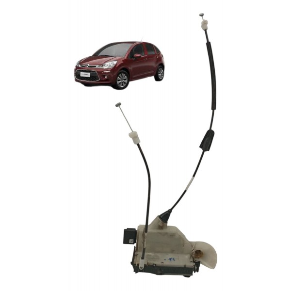 Fechadura Dianteira Esquerda Citroen C3 1.2 2018