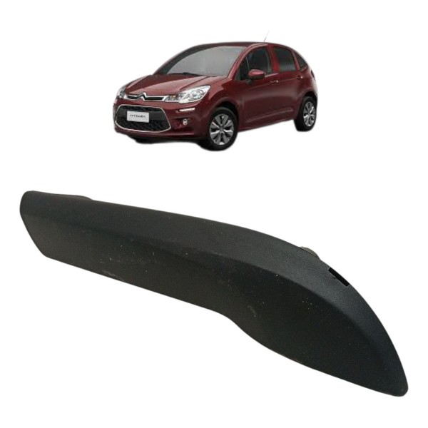 Moldura Puxador Porta Traseira Esquerda Citroen C3 2018