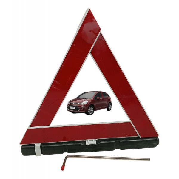 Triangulo Sinalização Segurança Citroen C3 1.2 2018