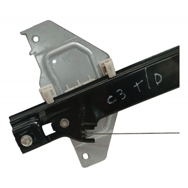 Maquina Viidro Eletrico Traseiro Direito Citroen C3 2018