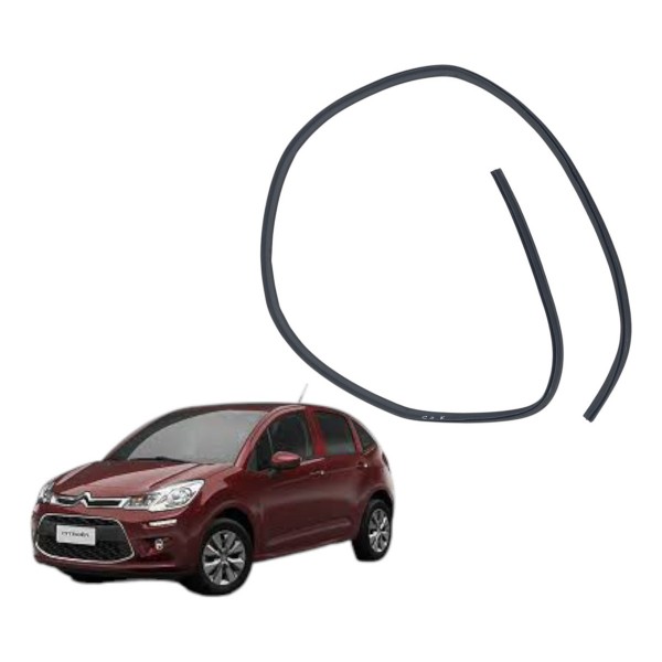 Borracha Canaleta Porta Esquerda Citroen C3 1.2 2018