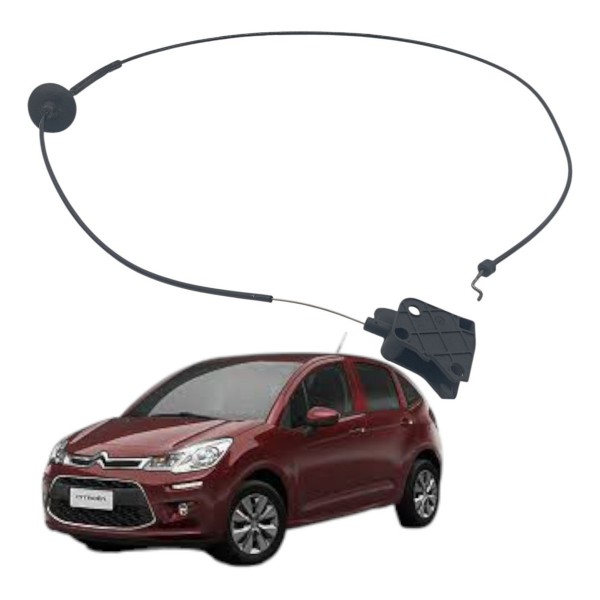 Cabo Abertura Capô Citroen C3 2016 2017 2018