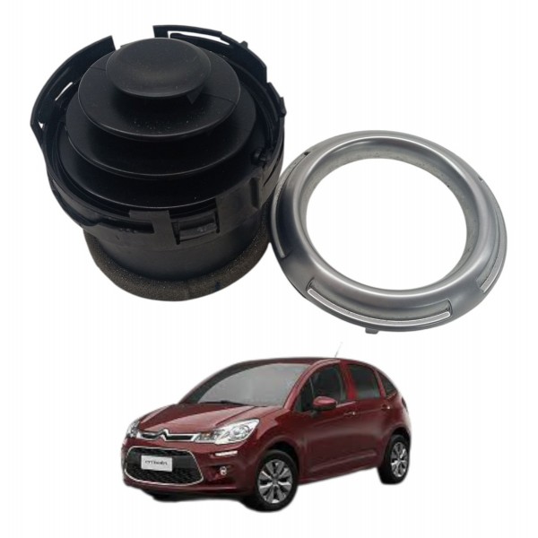 Difusor Saida Ar Painel Citroen C3 1.2 2017 2018 Detalhe