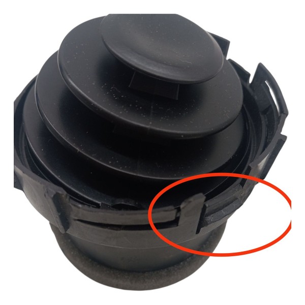 Difusor Saida Ar Painel Citroen C3 1.2 2017 2018 Detalhe