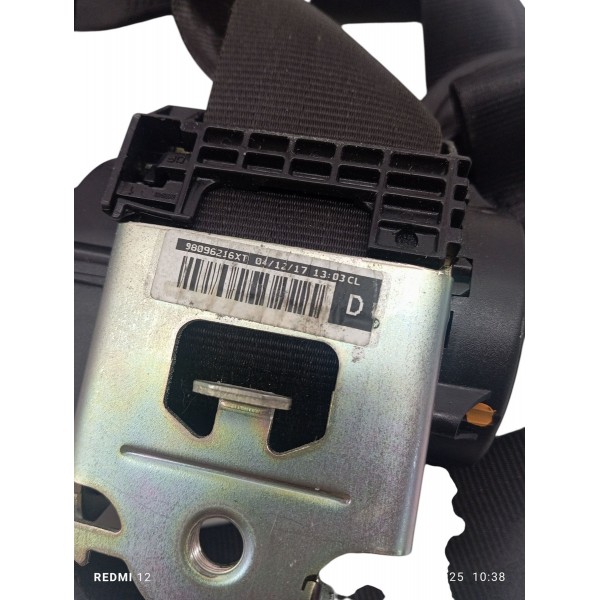 Cinto Segurança Dianteiro Direito Citroen C3 1.2 2018