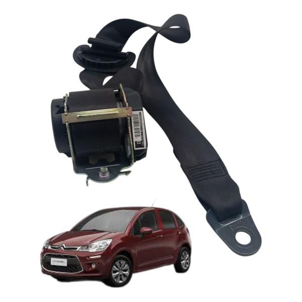 Cinto Segurança Dianteiro Direito Citroen C3 1.2 2018