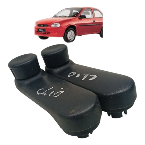 Par Manivela Vidro Porta Chevrolet Corsa 2001 2002