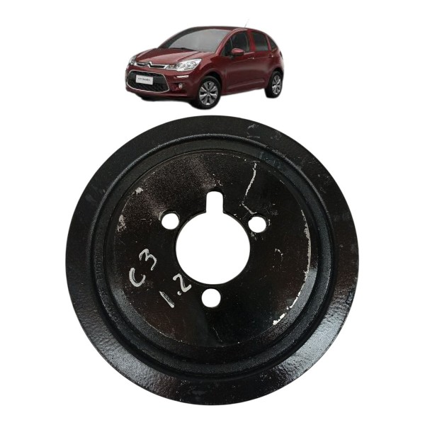 Polia Dupla Virabrequim Citroen C3 1.2 Pure Tech 2018