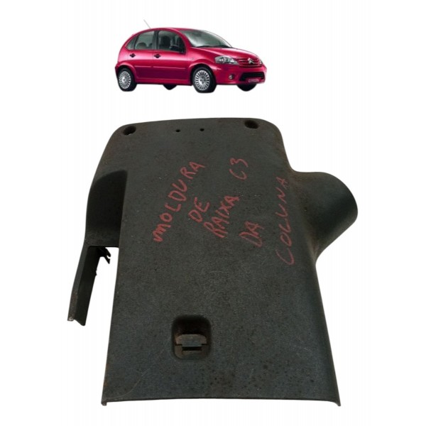 Moldura Inferior Coluna Direção Citroen C3 2012