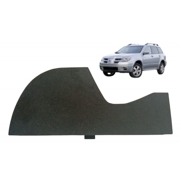 Moldura Acabamento Esquerdo Estepe Mitsubishi Airtrek 2006