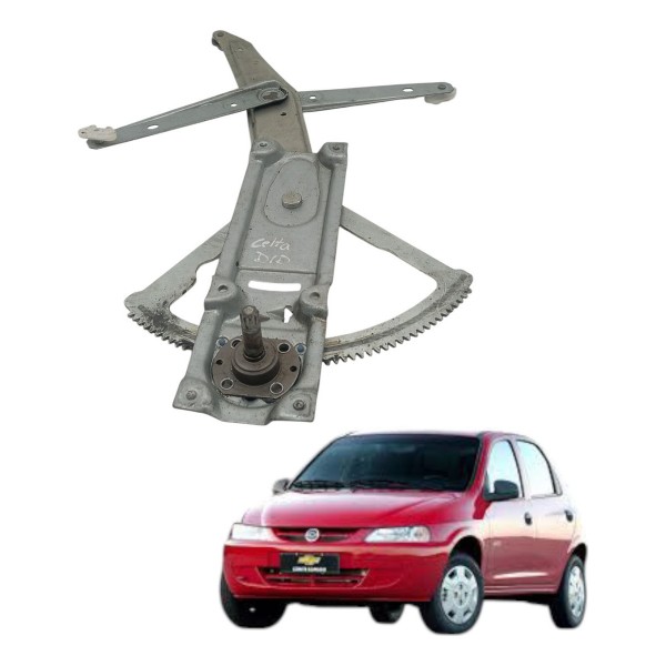 Maquina Vidro Dianteiro Esquerdo Chevrolet Celta 2004 2005