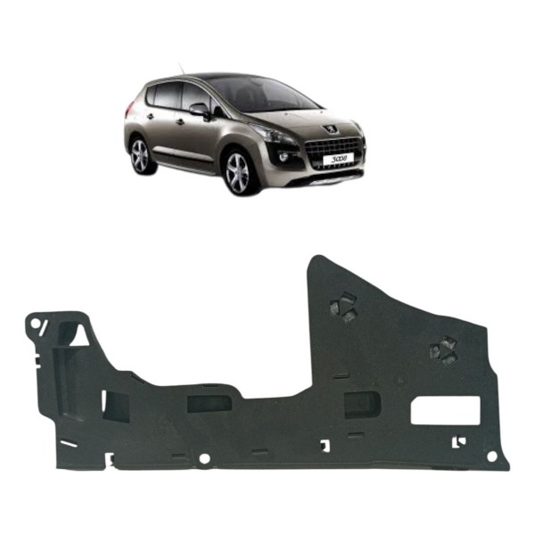 Moldura Acabamento Inferior Tabelier Peugeot 3008 2011