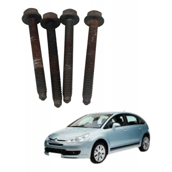Kit Parafuso Fixação Cavalete Agua Citroen C4 Glx 1.6 2013