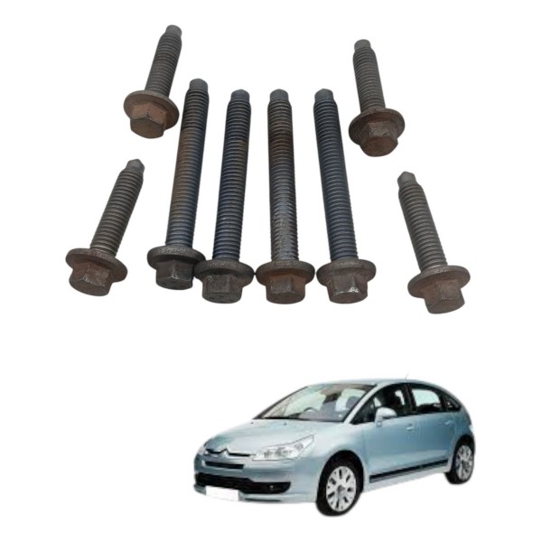 Kit Parafuso Fixação Suporte Alternador Citroen C4 Glx 1.6 2