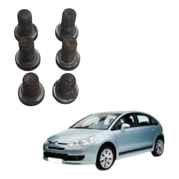 Kit Parafuso Fixação Plato Embreagem Citroen C4 Glx 1.6 2013